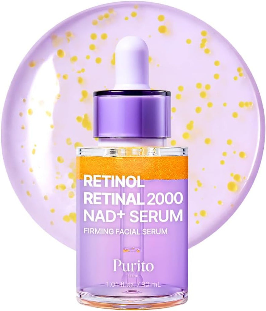 PURITO Retinol 0.1% + Retinal 0.1% Suero facial antienvejecimiento
