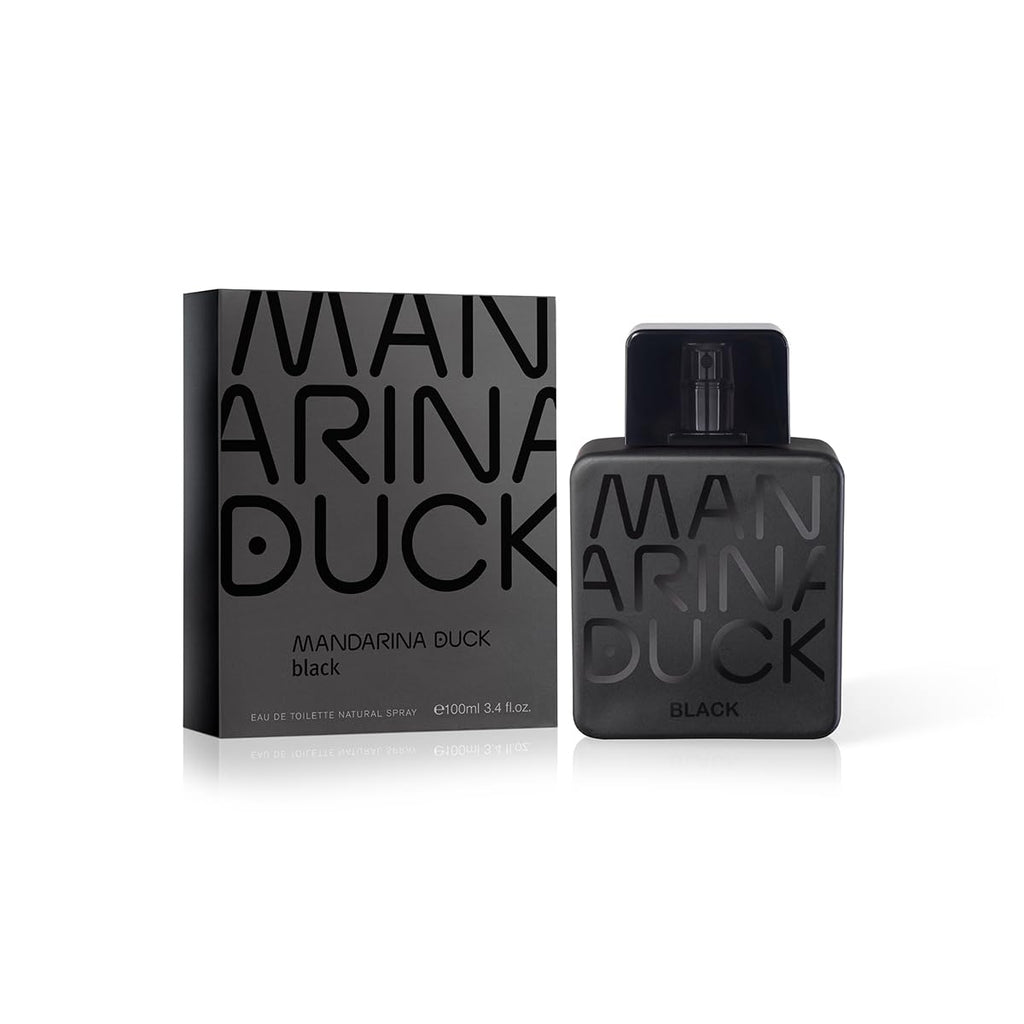 Mandarina Duck Black Eau De Toilette Spray for Men, 3.4 Ounce - 3.4 Fl Oz (Pack of 1)