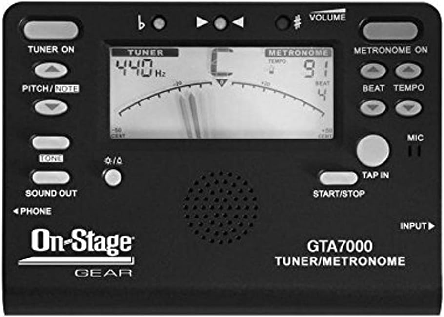 OnStage On-Stage GTA7000 Chromatic Tuner/Metronome/Tone Generator