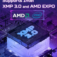 Acer Predator Pallas II DDR5 RAM 32GB (16GBx2) 6000MHz CL30 PC5-48000 Intel XMP 3.0 AMD EXPO Compatible Computer Memory, Black - BL.9BWWR.433