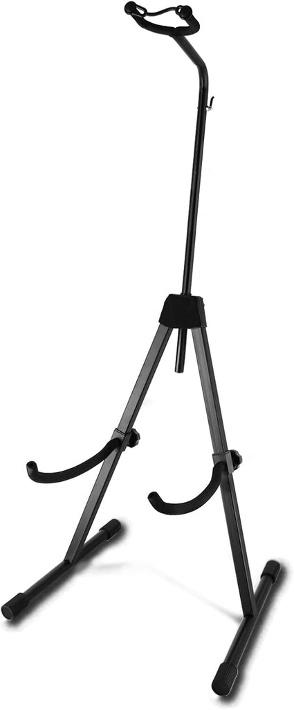 EASTROCK Double Bass Stand, Sturdy and Portable Upright Bass, Black