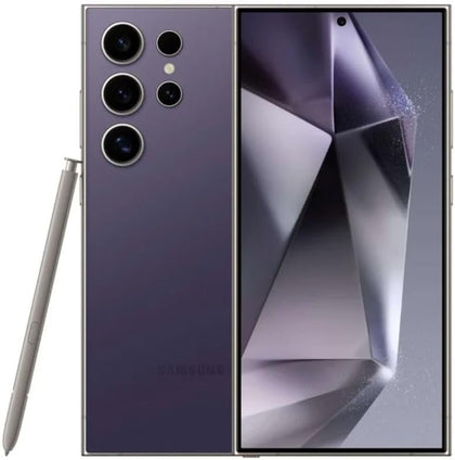 SAMSUNG Galaxy S24 Ultra 5G S9280 Physical Dual SIM 512GB 12GB RAM AI Smartphone, Factory Unlocked, Global Model, Long Battery Life - Titanium Violet