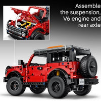 LEGO Technic Kids Toy Car - Building Kit for Boys and Girls, Ages 10+, Makes a Cool Birthday Gift, Authentic Ford Trim & Details - 42213