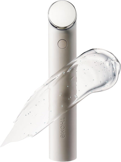 THOME The Glow Signature - Masajeador facial, para piel de aspecto firme, textura suave y brillo radiante, herramienta de belleza ligera en casa, 4.83 oz