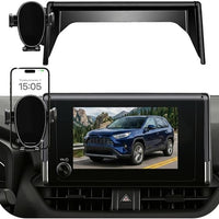 AAGJJ Car Phone Holder for Toyota RAV4 (2019-2024 2025,7/8inch Screen), 360 Phone Holder Rotating, Hands Free Mobile Hol