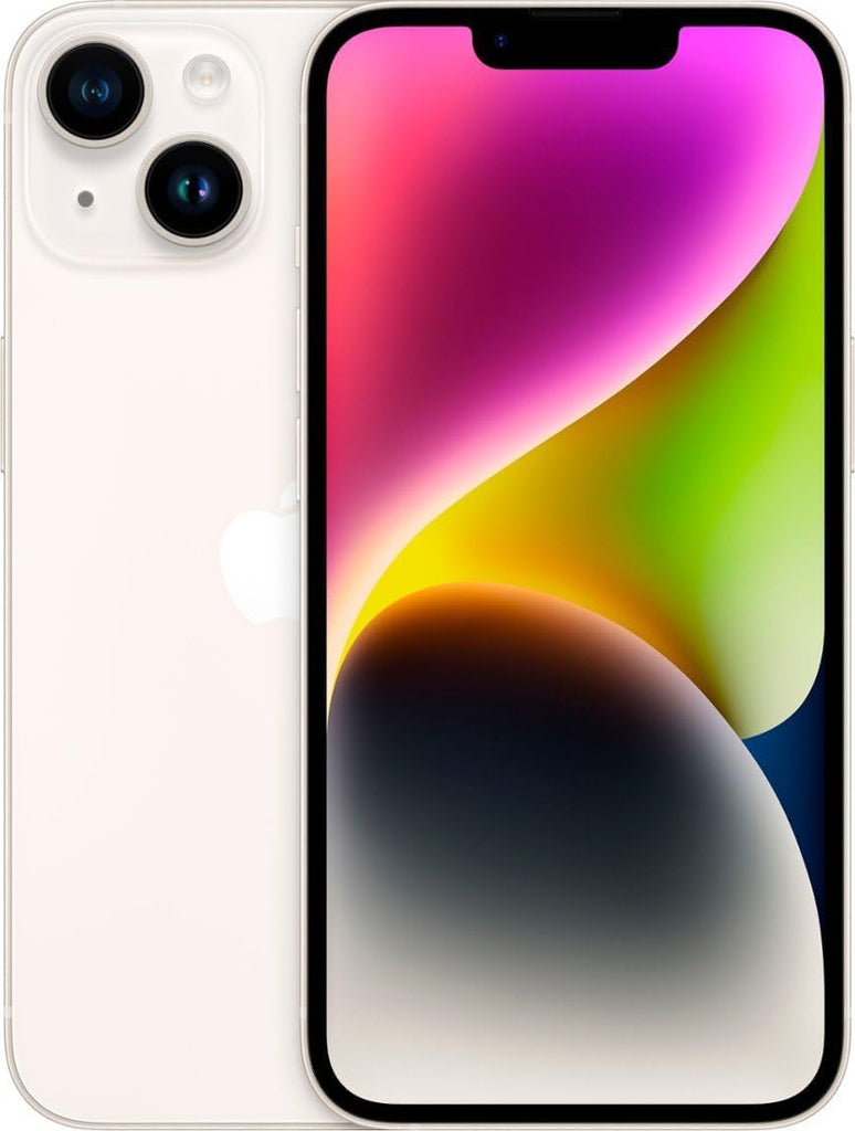 Apple iPhone 14, 128GB, Starlight for Verizon (Renewed)