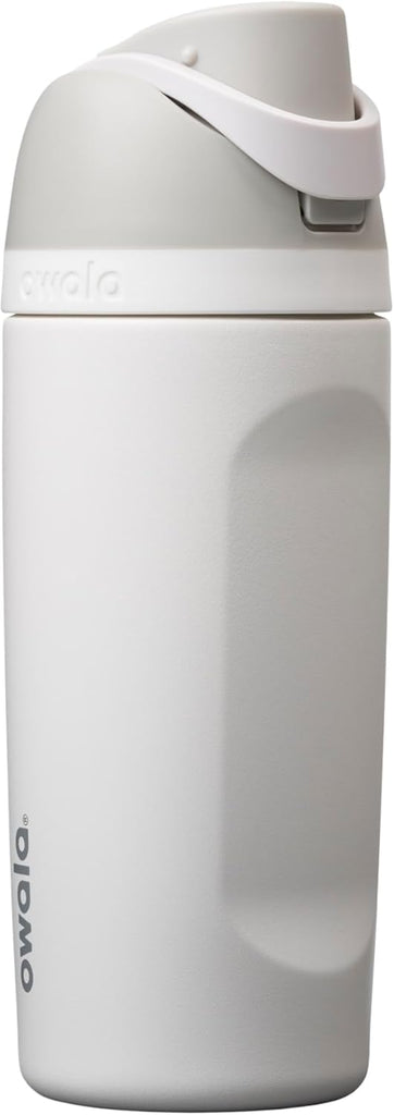 Owala FreeSip Kids Stainless Steel Water Bottle 16 oz Shy Marshmallow