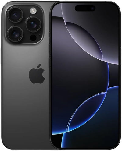 Renewed Apple iPhone 16 Pro Max, 256GB, Black Titanium - Unlocked (Renewed)