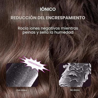 Wavytalk Versión Actualizada Cepillo Térmico para Aspecto de Peinado, Blowout Express Cepillo Redondo Térmico Iónico de 1.5 Pulgadas Hace el Cabello Más Suave Obtén Rizos Naturales, Doble Voltaje