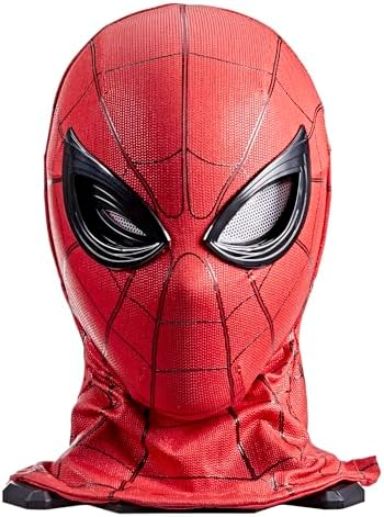Spider-Man Marvel Legends Series Homecoming Electronic Expressive Mask, Premium Interactive Roleplay Gear for Adults