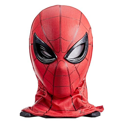 SPIDER-MAN Marvel Legends Series Homecoming Electronic Expressive Mask, Premium Interactive Roleplay Gear for Adults