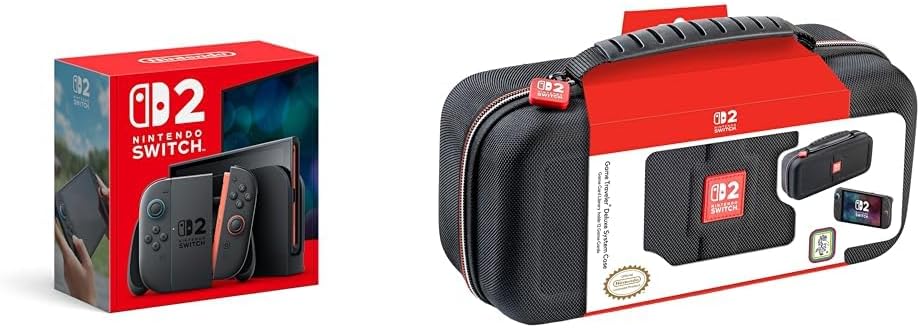 Nintendo Switch 2 - Bundle con estuche Game Traveler Deluxe