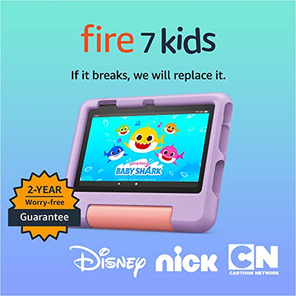 Amazon Fire 7 Kids tablet (newest model) ages 3-7. Top-selling 7