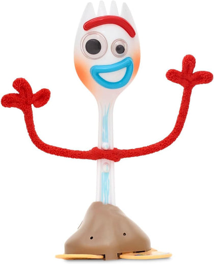 Disney Store Official Forky Talking Action Figure from Toy Story - Features Sounds and Phrases from The Movies - Interacts with Other Figures and Toys