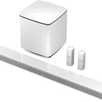 Bose Smart Ultra Dolby Atmos Soundbar, All-in-One Surround Sound System for TV, A.I. Dialogue Mode, Alexa and Google Voice Control, HDMI eARC, White