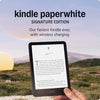 All-new Amazon Kindle Paperwhite Signature Edition (32 GB) – Our fastest Kindle with auto-adjusting front light, wireless charging, and weeks of battery life – Metallic Black