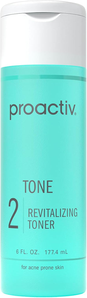 Proactiv Hydrating Facial Toner for Sensitive Skin Alcohol Free Toner for Face Care Pore Tightening Glycolic Acid and Witch Hazel Formula Acne to Balance & Remove Impurities, Light Teal, 6 Fl Oz - 4 Ounce (Pack of 1)