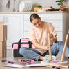 KingTool 275-Piece Pink Tool Set - Pink Tool Kit with 12