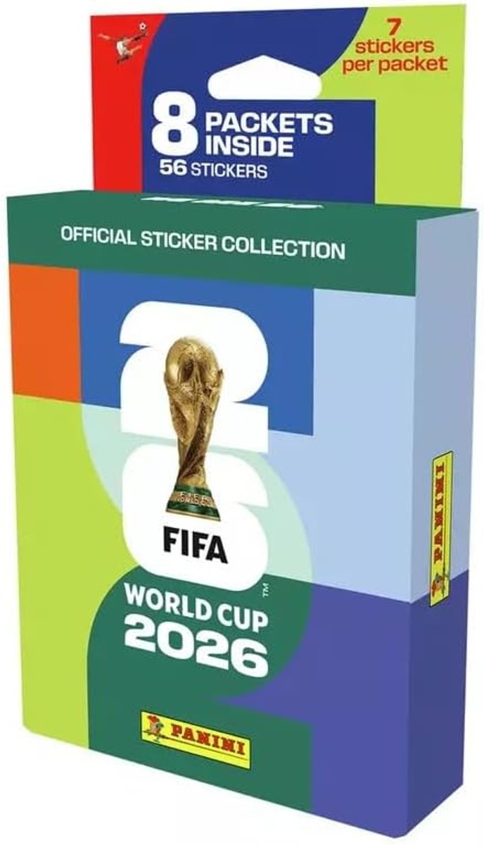 Ofertaza, 100 Packs Panini FIFA World Cup 2026 Sticker Collection