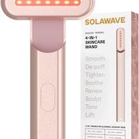 Solawave Varita de Terapia de Luz Roja 4 en 1 para Cara y Cuello