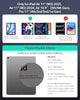 ESR iPad Air 11 Inch Case with Keyboard (M3,2025/M2,2024) & iPad Pro 11/Air 5/4 Gen Keyboard, Easy-Set Magnetic Stand, Portrait/Raised Modes, with Removable Protective Case, White【NOT for Pro 11 M4】
