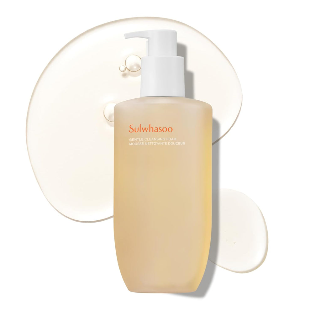 Sulwhasoo Gentle Cleansing Foam | Hydrating Korean Facial Cleanser | Removes Makeup, Dirt & Oil | Softening Daily Face W