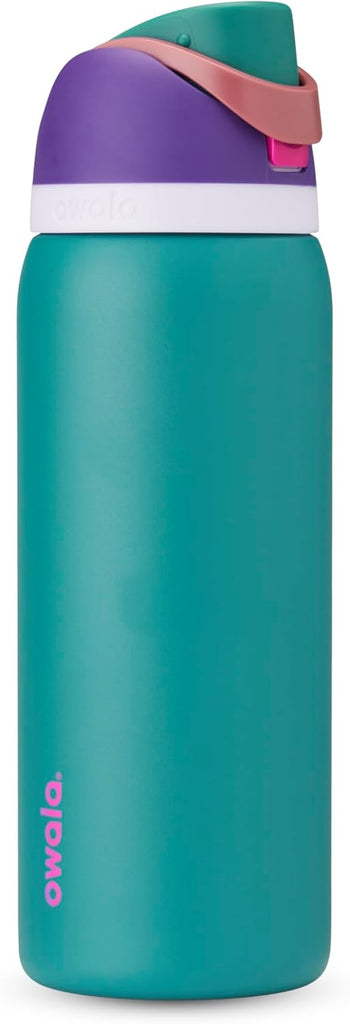 Owala FreeSip Stainless Steel Water Bottle 32 oz 80s Ski Slopes