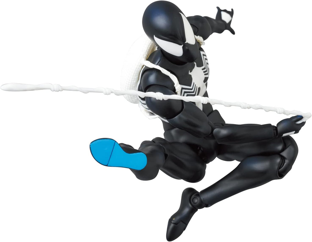 MAFEX No.168 Spider-Man Black Costume Comic Ver. Total Height Approx. 6.1 inches (155 mm), Painted Action Figure