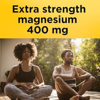 Nature Made Nature Made Oxido de magnesio extra fuerte 400 mg, suplemento dietético para apoyo muscular, 110 unidades