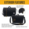 Carhartt Ripstop Messenger Bag, Durable Water-Resistant Messenger Work Bag