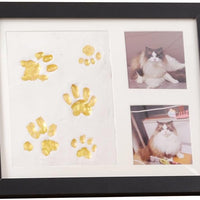 LUMIXA Baby Hand & Footprint Kit with Ink Pad & Picture Frame | Pet Paw Print Clay Keepsake for Cats Dogs | Includes 8 C