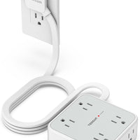 TESSAN Surge Protector Power Strip with 900J Surge Protection, 5 Ft, Grey