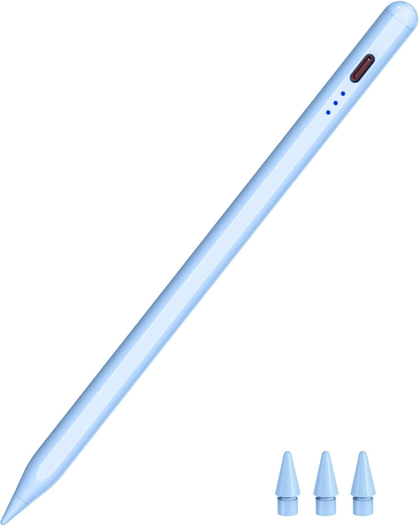 HATOKU Stylus Pen for Apple iPad 2018-2026 for Note-Taking Drawing Blue