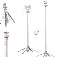 ULANZI MT44M 2-in-1 Auto Open Magnetic Phone & Camera Tripod with Remote