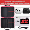 co2CREA Hard Case Compatible with 8Bitdo Arcade Stick for Xbox Series X|S, Switch and PC Windows
