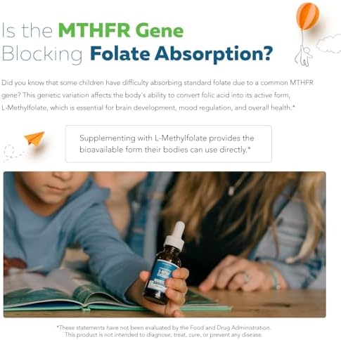 Organic Kids Methylfolate + Methyl B12 Cofactor - Organic Berry Flavor ...