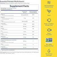 Visita la tienda de Ritual Ritual Multivitamínico Prenatal Esencial para Mujeres: Folato y Colina para Soporte del Tubo Neural, Omega-3 DHA para el Desarrollo del Cerebro Fetal, Hierro, D3 y K2 Auxiliares del Calcio, Sin OGM