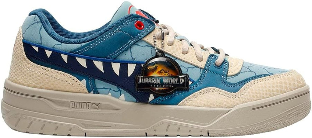 PUMA Mens X Jurassic World Rebound Retro Lace Up Sneakers Shoes Casual - Blue