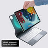Magic Keyboard for iPad 10th Generation 2022 & 11th (A16, 2025), Floating Magnetic Keyboard Case Built-in Multi-Touch Trackpad Compatible with iPad 10.9 Inch 10th Gen, Backlit (Black)