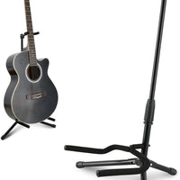 EASTROCK Guitar Stand - Guitar Stands Floor Adjustable Folding Guitar Stand for Acoustic Electric Bass Guitar Banjo Mand