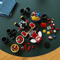 LEGO Super Mario: Mario Kart – Mario & Standard Kart Building Set for Adults - DIY Book Shelf & Room Decor for Men & Women, Ages 18+ - Birthday Gift Idea for Adult Gamers - 72037