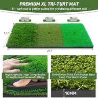 Ofertaza, KLAODOT Golf Net with Practice Mat,Golf Hitting