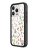 Wildflower Cases - Pink Posie Rosie, Compatible with Apple iPhone 16 Pro | Floral White Popular Aesthetic Cute Trendy - Protective Black Bumper, 4ft Drop Test Certified, Women Owned Small Business