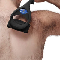 BAKblade 2.0 Plus – Depilador de espalda para Hombres – 2 cuchillas adicionales incluidas – fácil de usar, mango curvo para un afeitado sin dolor, afeitado mojado o seco