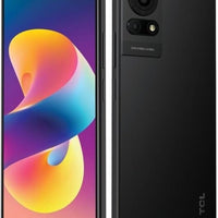 TCL 50 LE 64GB Carrier Unlocked Smartphone, 6.6" HD+ Display, Android 14, Dual Camera, 4G LTE, Dark Grey (Renewed)
