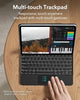 ESR iPad Air 13 inch Case Keyboard (M3,2025/M2,2024), iPad Pro 12.9 inch Magic Keyboard, Easy-Set Floating Cantilever Stand, Precision Multi-Touch Trackpad, Rebound Series, Black【NOT for Pro 13】