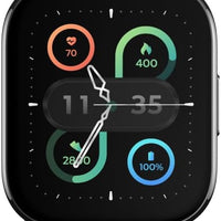 Motorola Moto Watch Fit, Fitness Tracker, GPS, Sleep Monitor, Black Dial & Green Band