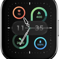 Motorola Moto Watch Fit, Fitness Tracker, GPS, Sleep Monitor, Black Dial & Green Band