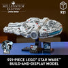 LEGO Star Wars Millennium Falcon A New Hope 25th Anniversary Collectable Model - DIY Building Sets for Adults, Men & Women, Ages 18+ - Comes with Display Stand - Star Wars Gift - 75375