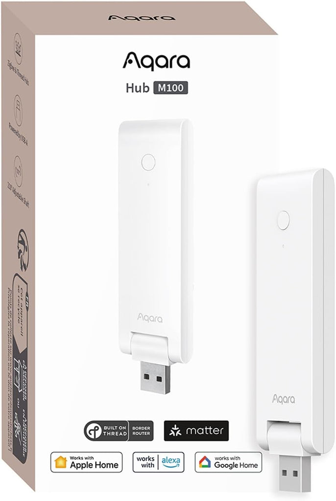 Aqara Smart Hub M100 for Home Automation, Matter Controller, Wi-Fi